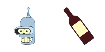 Futurama Bender cute cursor