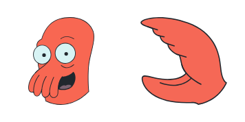 Pack de curseurs Futurama Zoidberg