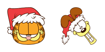 Garfield and Odie cute cursor