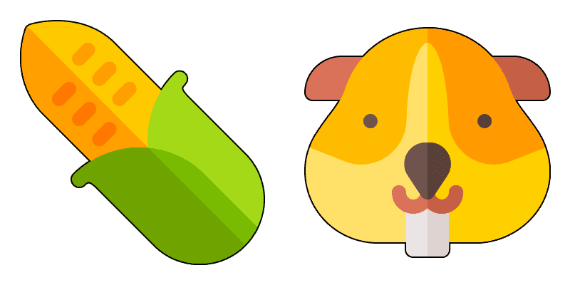 Hamster cute cursor