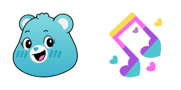 Heartsong Bear cute cursor