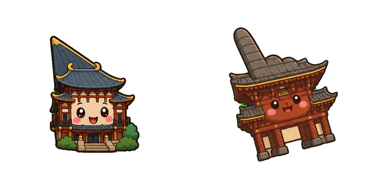 Nara Todaiji Temple Cursor-Paket