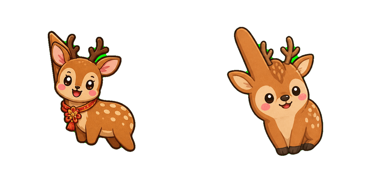 Nara Deer Cursor-Paket