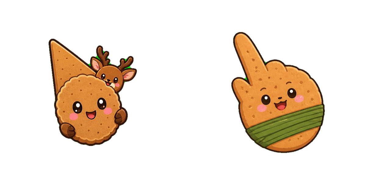 Nara Deer Cracker Cursor-Paket