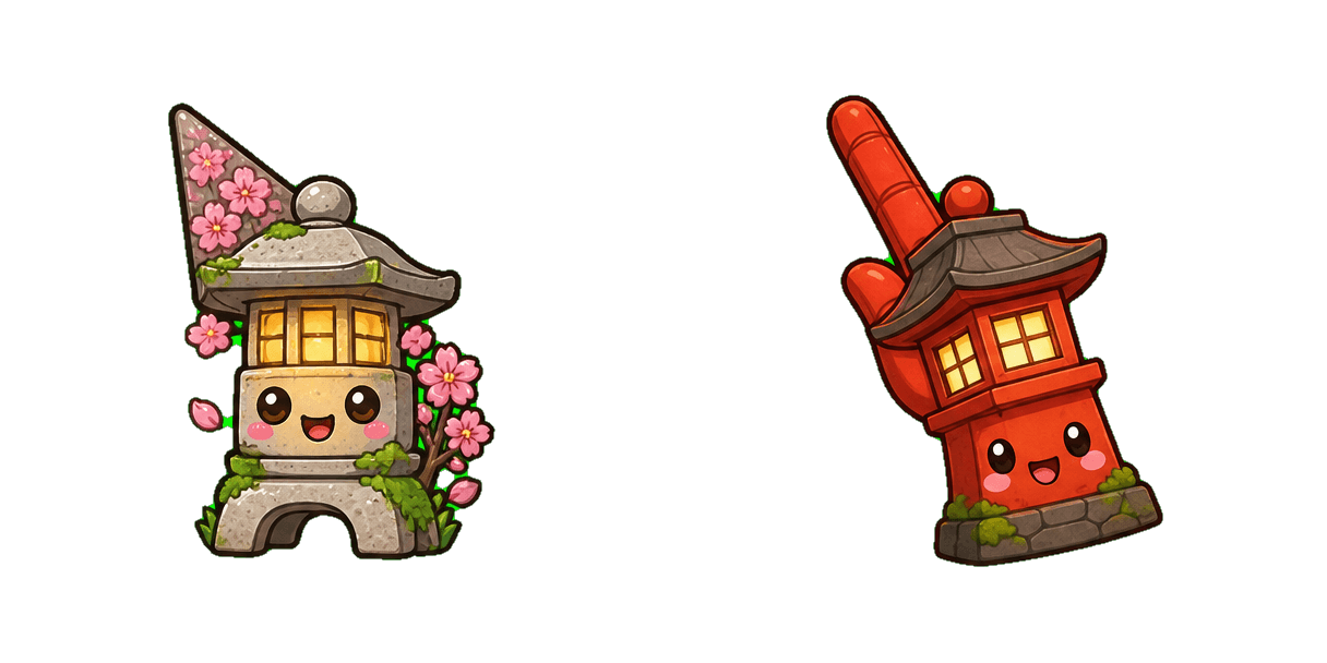 Kasuga Stone Lantern Cursor-Paket