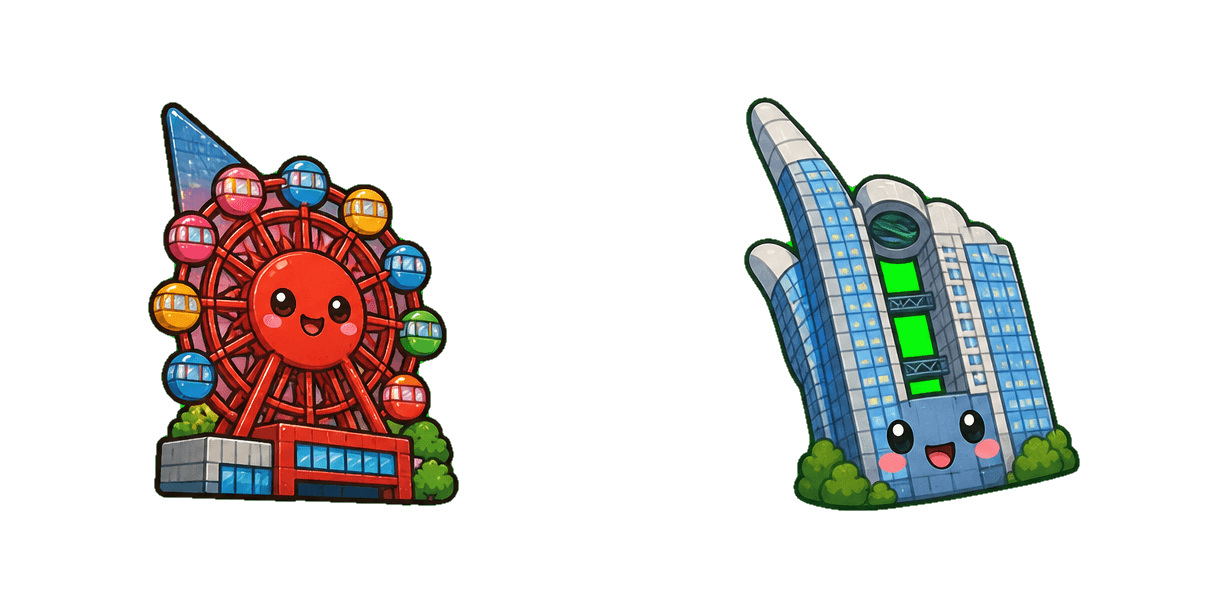 Osaka Umeda Skyline Cursor-Paket