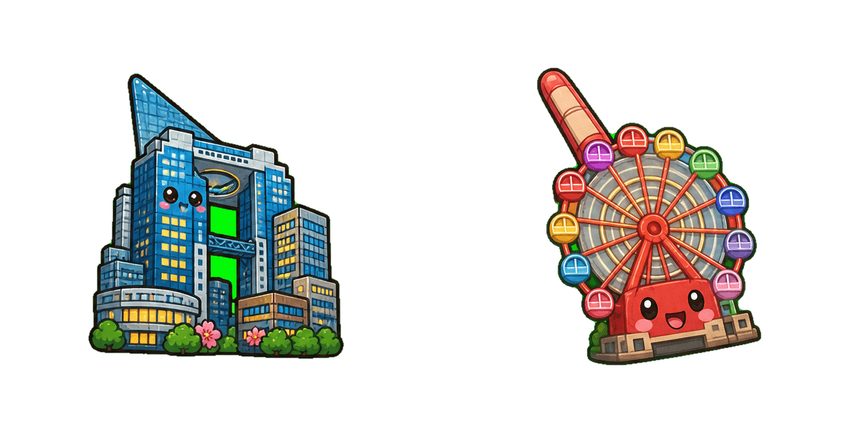 Osaka Ferris Wheel Cursor-Paket