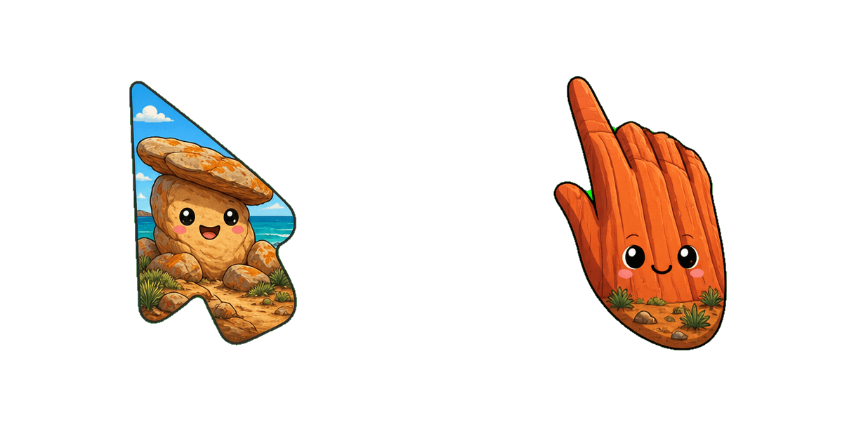 Australia Remarkable Rocks cursor pack