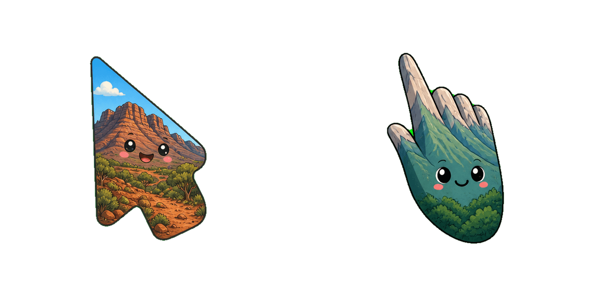 Australia Flinders Ranges cursor pack