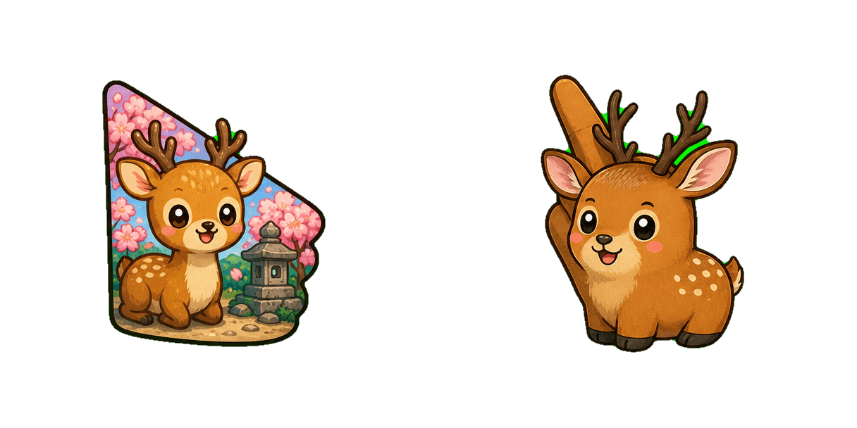Miyajima Deer Cursor-Paket