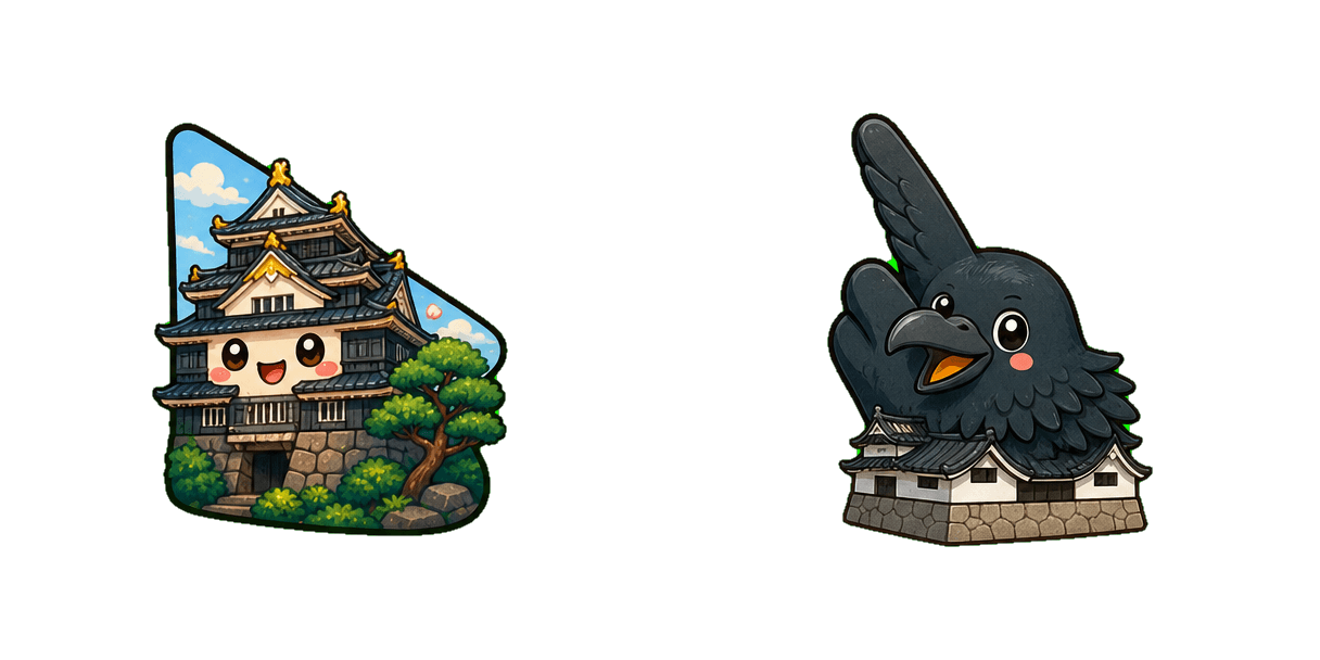 Okayama Castle Cursor-Paket