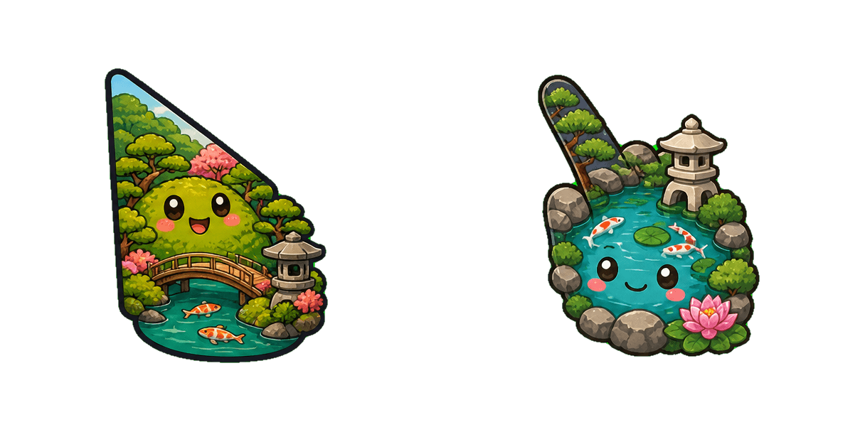 Takamatsu Ritsurin Garden Cursor-Paket