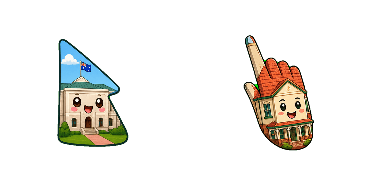 Australia Old Parliament House Cursor-Paket