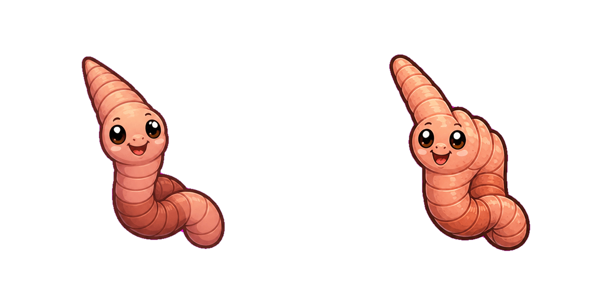 Earthworm cursor pack