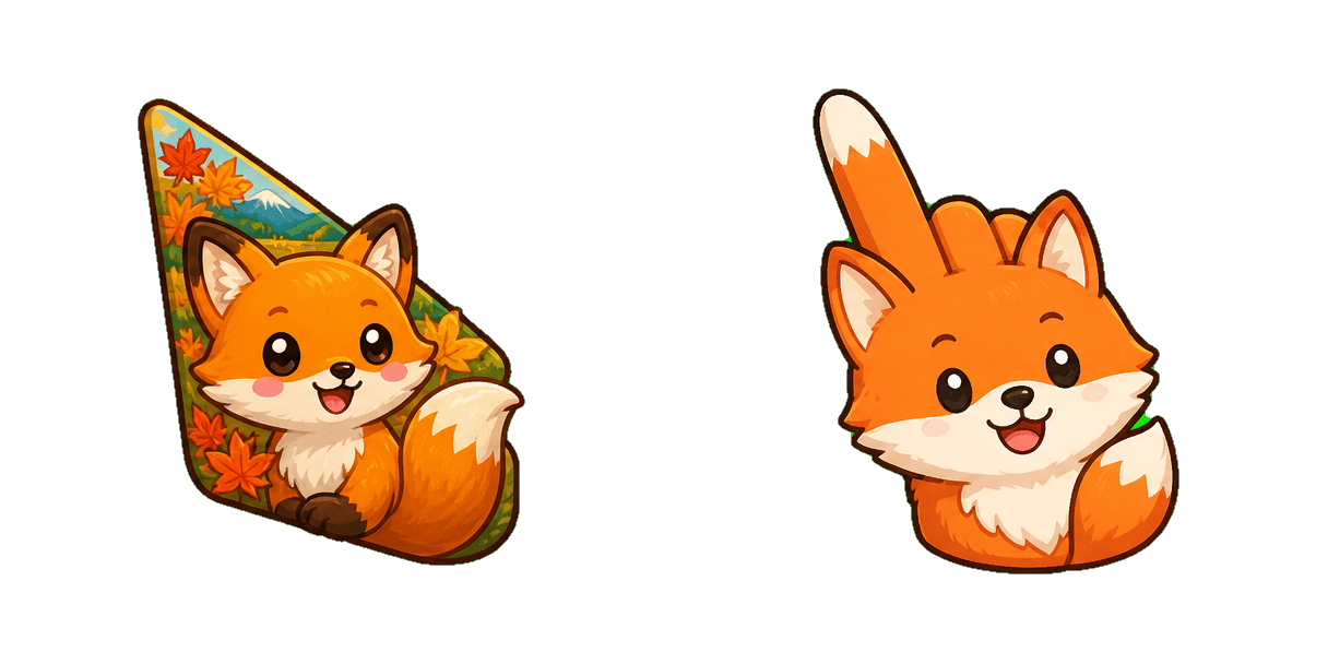 Hokkaido Fox cursor pack