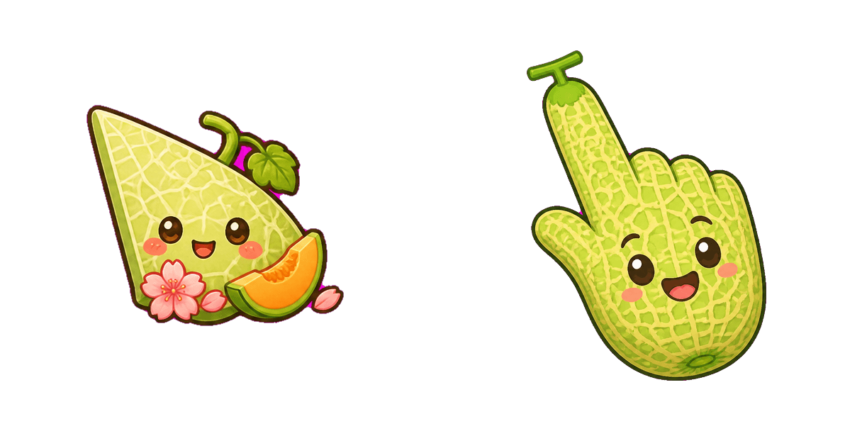 Hokkaido Melon cursor pack