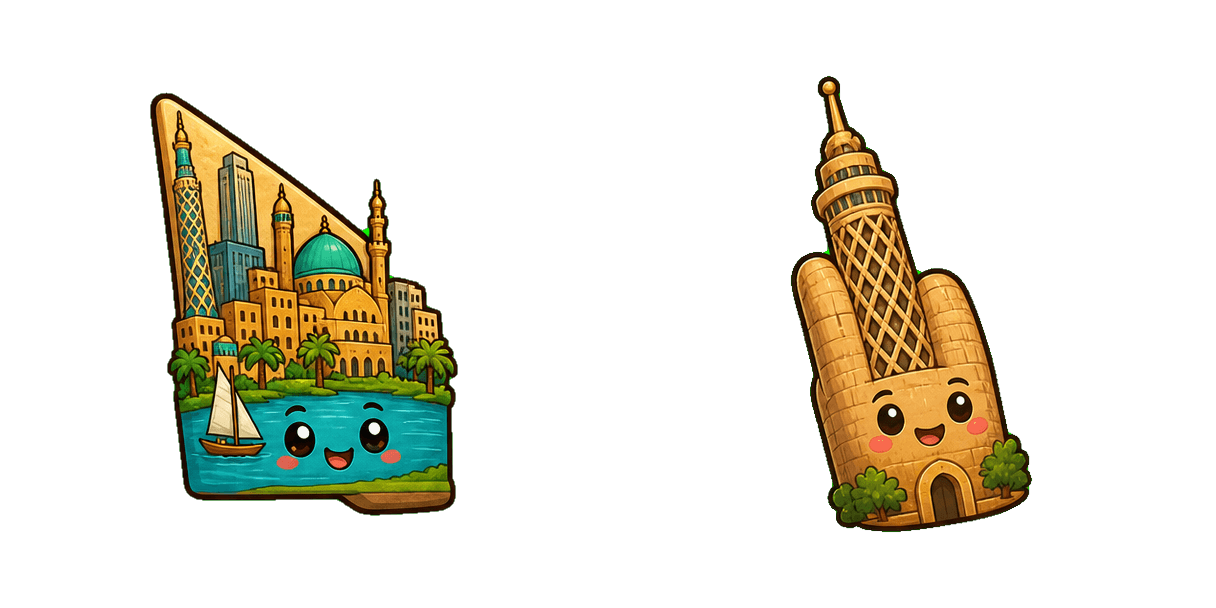 حزمة المؤشرات المخصصة Cairo Skyline