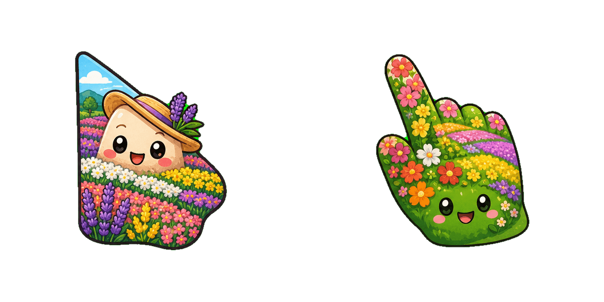 Furano Flower Field cursor pack