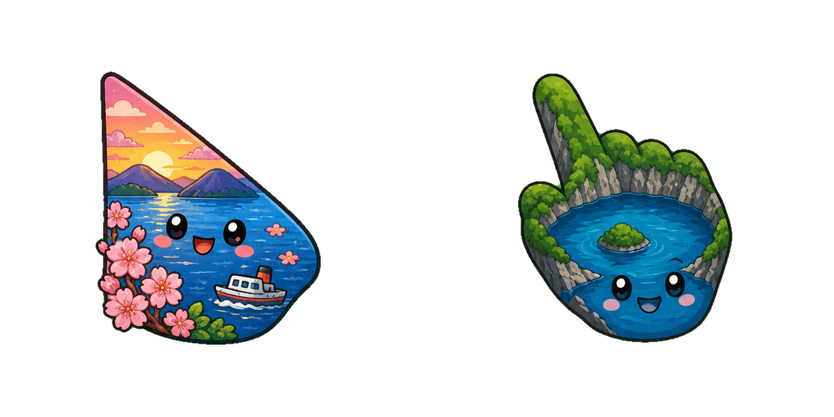 Lake Toya cursor pack