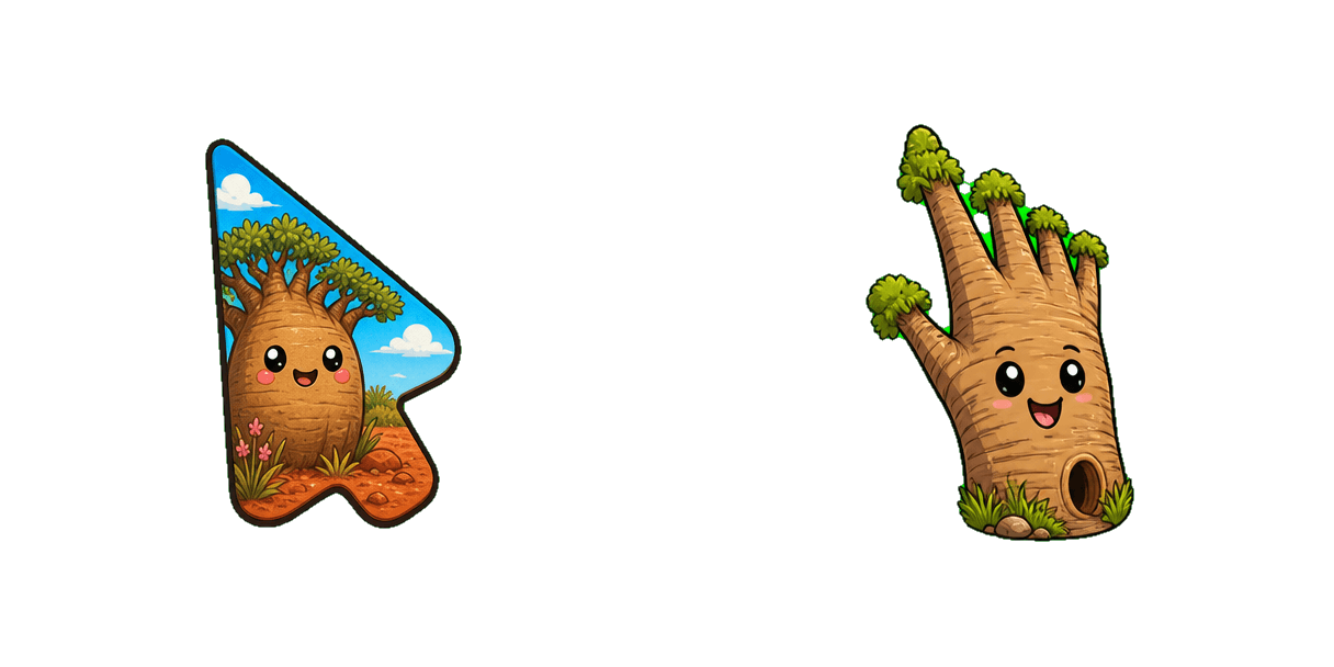 Australia Northern Territory Boab Tree Cursor-Paket