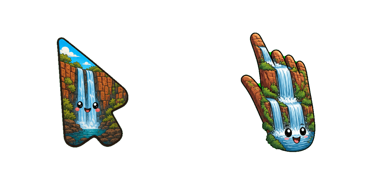 Australia Jim Jim Falls Cursor-Paket