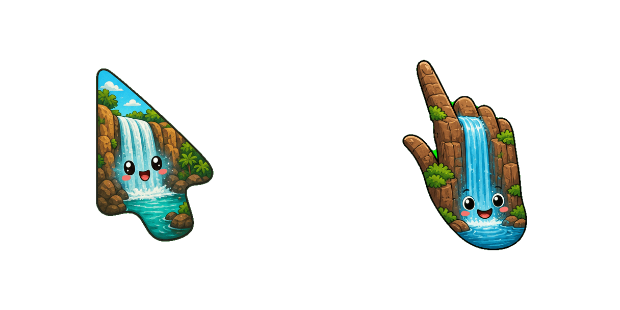Australia Litchfield Waterfall Cursor-Paket