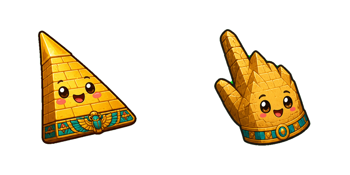 Golden Pyramid Cursor-Paket