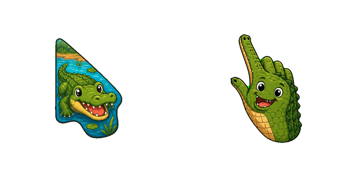 Australia Darwin Crocodile Cursor-Paket