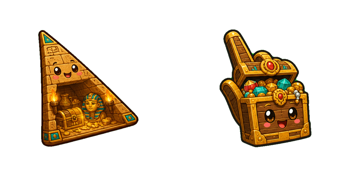 Pyramid Treasure Chamber Cursor-Paket