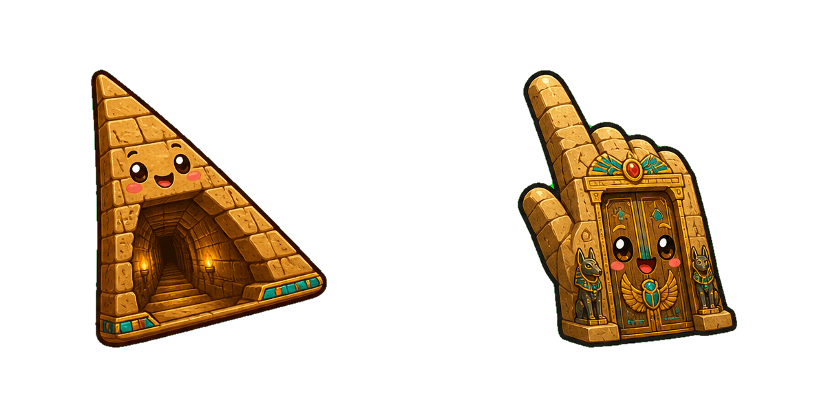 Pyramid Secret Passage Cursor-Paket