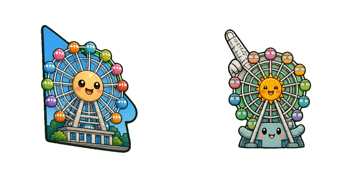Yokohama Ferris Wheel Cursor-Paket