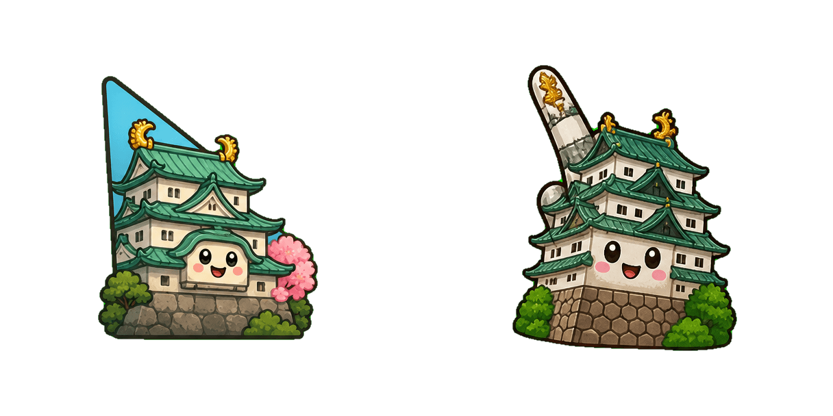 Nagoya Castle Cursor-Paket