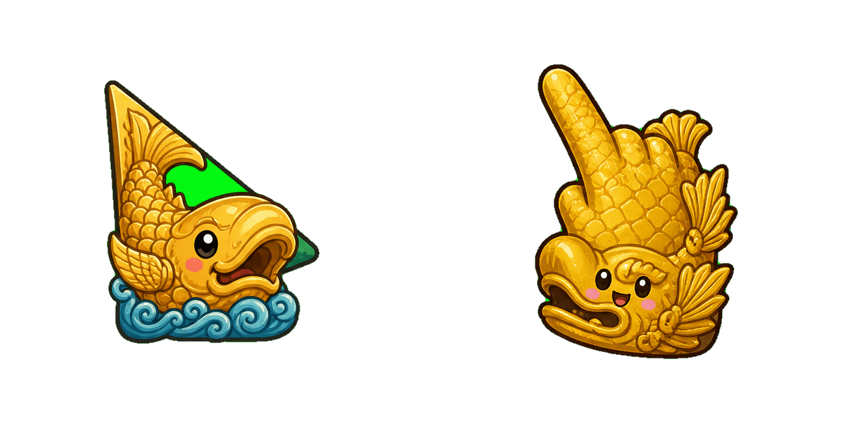 Nagoya Golden Shachihoko Cursor-Paket