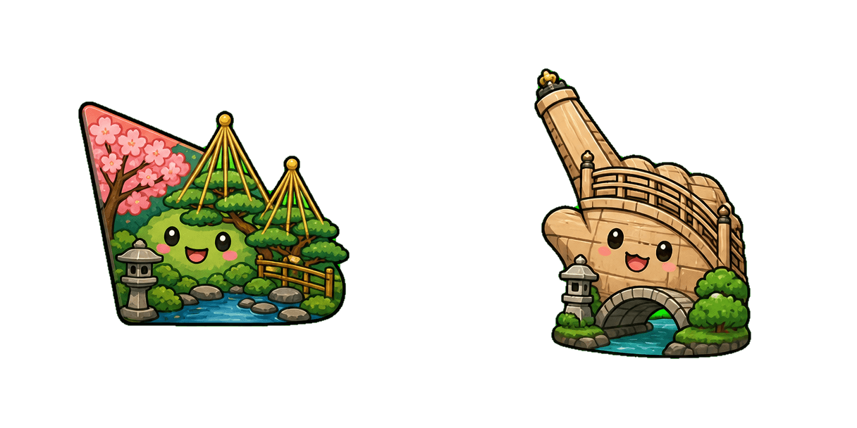 Kanazawa Kenrokuen Garden Cursor-Paket