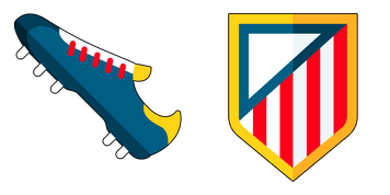 Pack de curseurs Atletico Madrid