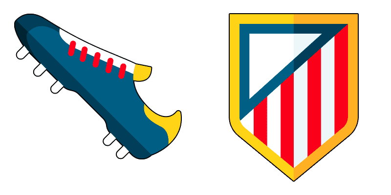Atletico Madrid cute cursor