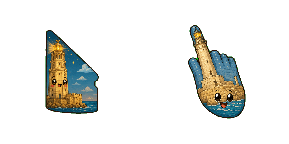حزمة المؤشرات المخصصة Alexandria Lighthouse of Pharos