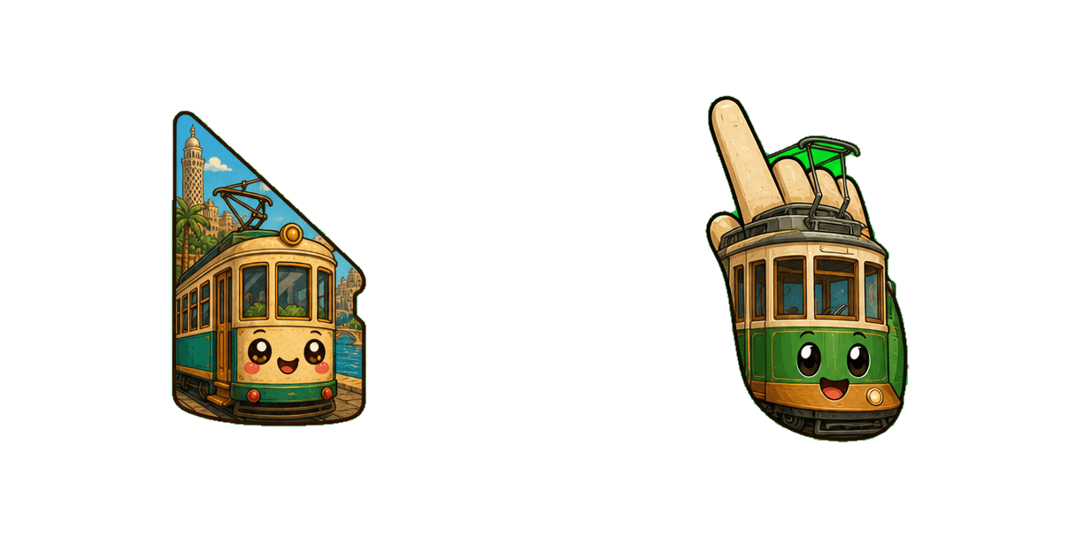 حزمة المؤشرات المخصصة Alexandria Tram