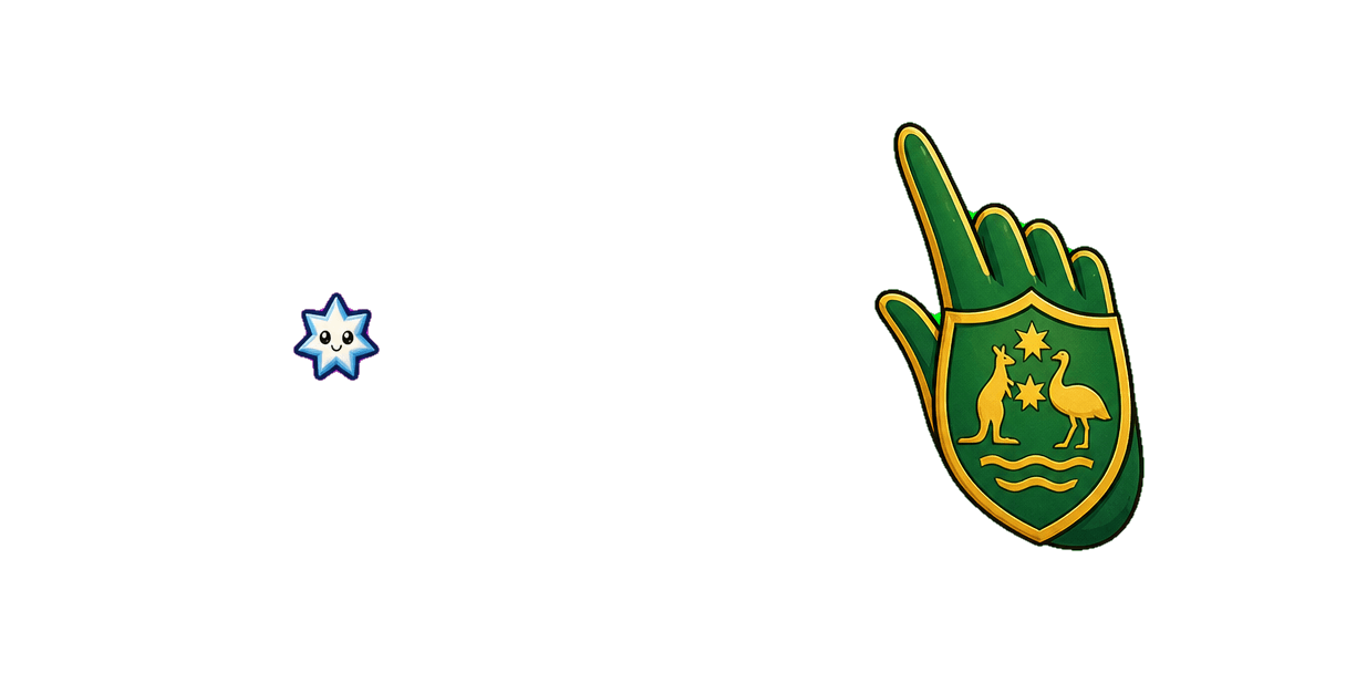 حزمة المؤشرات المخصصة Australia Coat of Arms