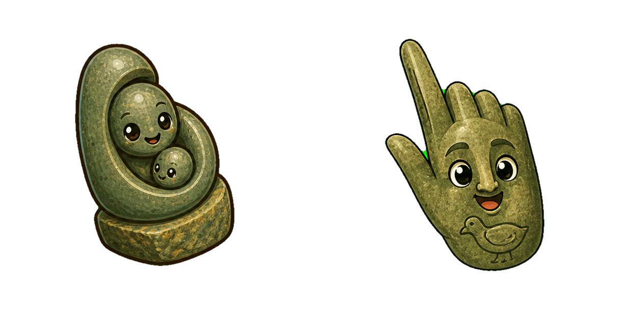 Africa Shona Stone Sculpture Cursor-Paket