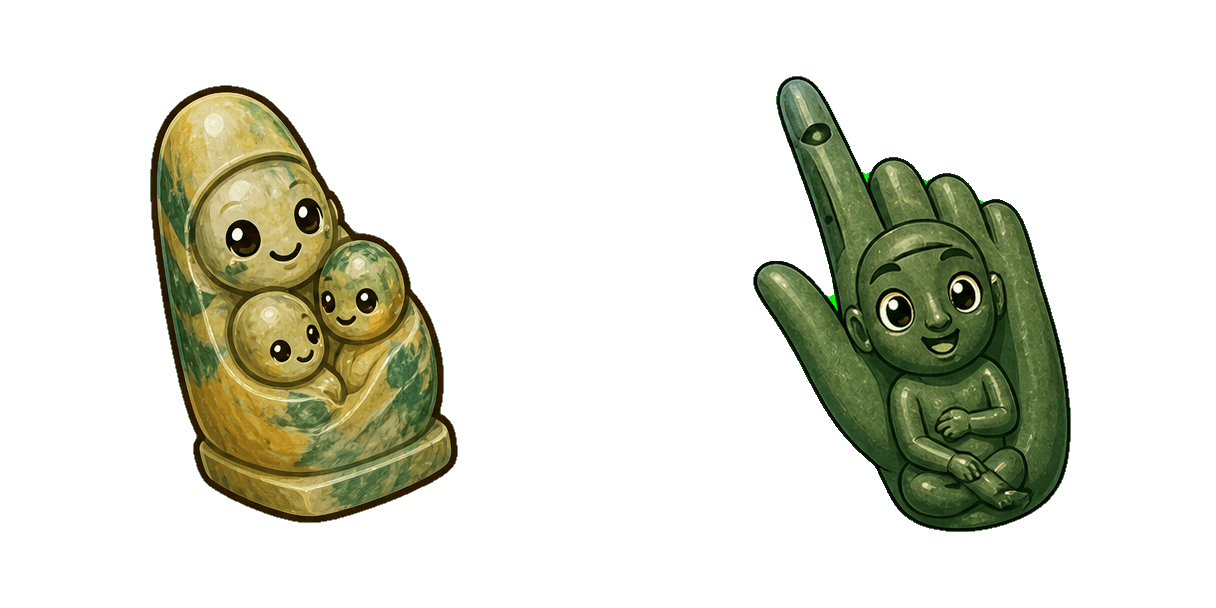 Africa Soapstone Sculpture Cursor-Paket