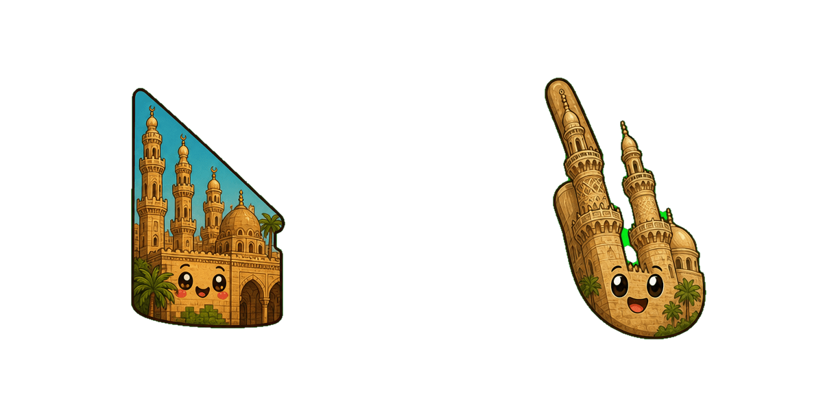 حزمة المؤشرات المخصصة Cairo Minarets