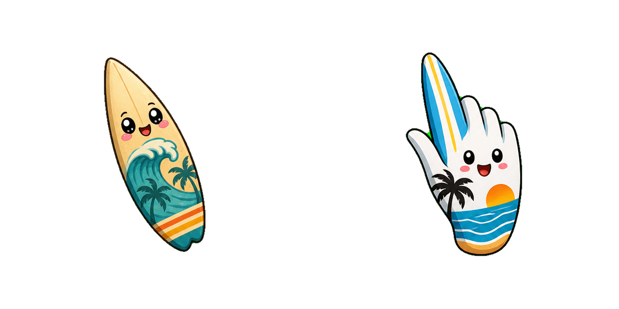 حزمة المؤشرات المخصصة Australia Surfboard