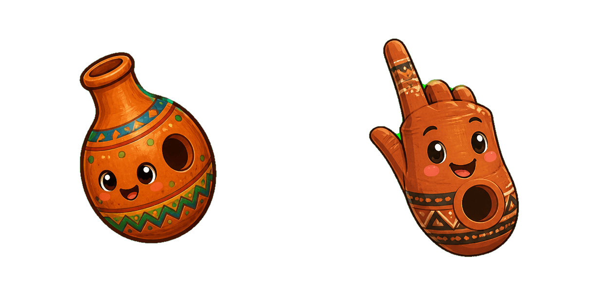 Africa Udu Drum Cursor-Paket