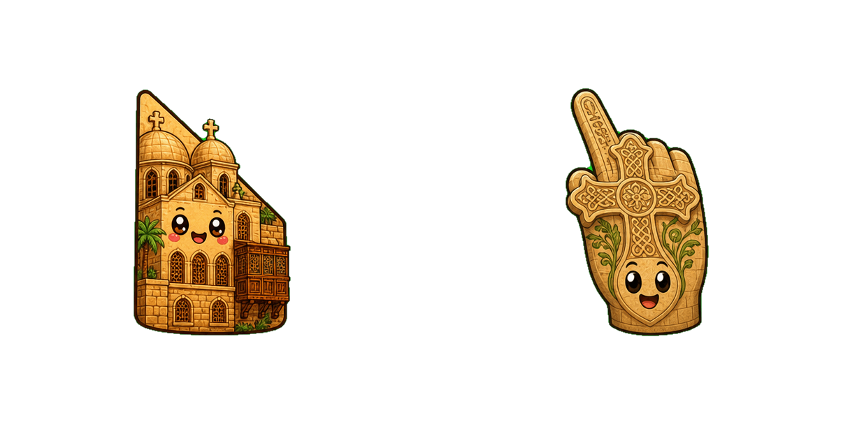 حزمة المؤشرات المخصصة Coptic Cairo