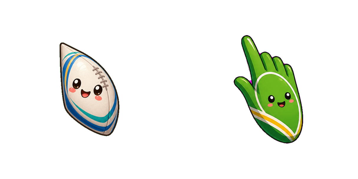 حزمة المؤشرات المخصصة Australia Rugby Ball