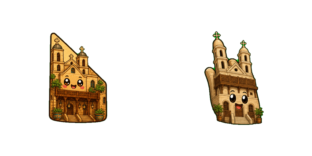 حزمة المؤشرات المخصصة Hanging Church