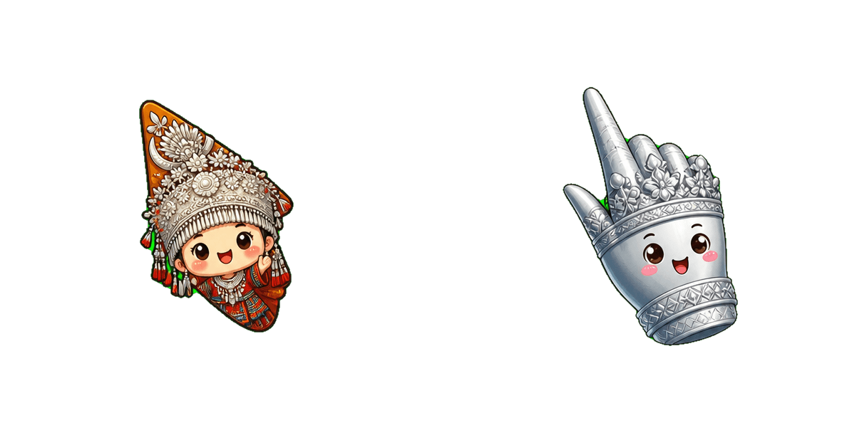 Guangxi Silver Headdress cursor pack