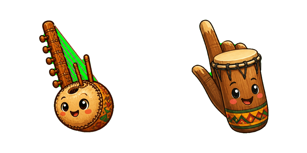 Africa Ngoma Drum Cursor-Paket