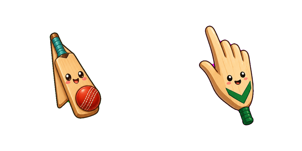 حزمة المؤشرات المخصصة Australia Cricket Bat and Ball